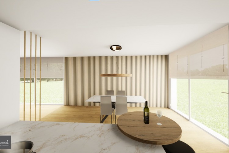 MERAVIGLIOSO ATTICO DI DESIGN CON AMPI TERRAZZI A CARMIGNANO DI BRENTA